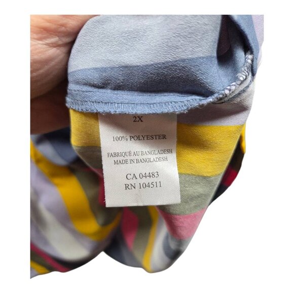 WeInfluence Cross-Front Peplum Sleeveless Top - Picture 7 of 12